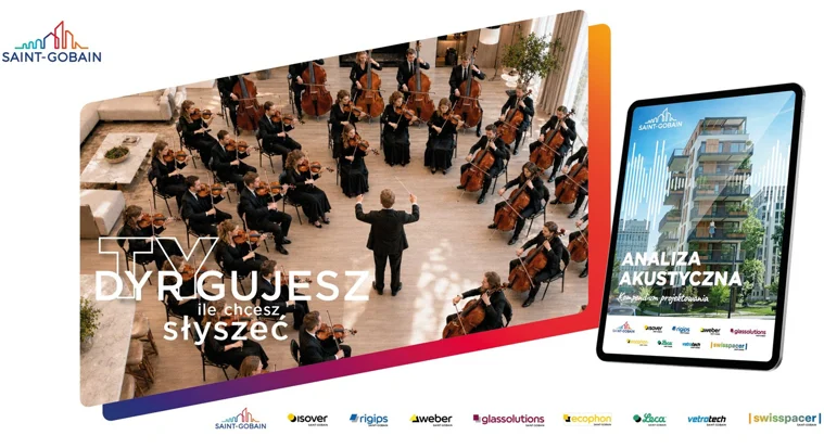 Saint-Gobain prezentuje pierwsze na rynku kompendium do analizy akustycznej w projektowaniu